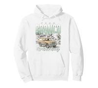 Ford Bronco off Road Desert Felpa con Cappuccio