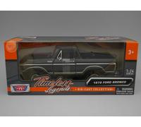 Ford Bronco Open Top (1978) - Motormax 1:24 - MX79374BK