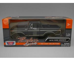 Ford Bronco Open Top (1978) - Motormax 1:24 - MX79374BK
