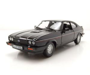 Ford Capri 2.8 Iniezione MK II 1982 Nera Modellino 1:24 Bburago