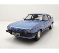 Ford Capri 2.8 Injection RHD 1984 Blu Metallizzato Modellino 1:18 Norev