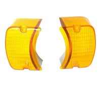 FORD CAPRI MK1 COPPIA FRECCE FANALINI ANTERIORI INDICATOR LENS CLIGNOTANT LIGHT