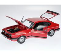 Ford Capri MK3 2.8i Injection 1983 rosso modello di auto 182708 Norev 1:18