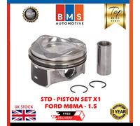 Ford CB7 CD Questo Cf Ceu DM2 Dxa 1.5 Ecoboost M8DA M8MA Pistone Con Anello Set