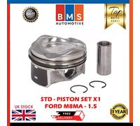 Ford CB7 CD Questo Cf Ceu DM2 Dxa 1.5 Ecoboost M8DA M8MA Pistone Con Anello Set