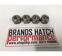 Ford Cosworth Yb M10 Collettore di Scarico Turbo Dado Set Dadi - Inox