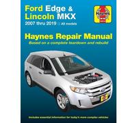 Ford Edge and Lincoln MKX (2007-2019) (USA) (Tascabile) Haynes Repair Manual
