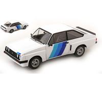 MCG18351 Ford Escort MK2 RS 2000 X-Pack Diamond White & Blue Decor MCG 1/18