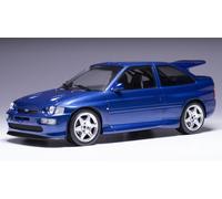 MODELLINO AUTO STATICO IXO FORD ESCORT RS COSWORTH 1996 BLU 1/18