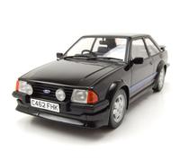Ford Escort RS TURBO 1985 Nera Modellino 1:18 MCG