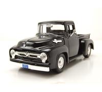 Ford F-100 Pick Up 1956 Nera Modellino 1:24 MotorMax