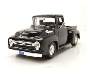 Ford F-100 Pick Up 1956 Nera Modellino 1:24 MotorMax