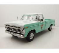 Ford F-100 Pick Up Forest Service 1975 Con Figurina Smokey Bear 1:18 Greenlight