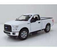 Ford F-150 Regular Cab Pick Up 2015 Bianco Modellino 1:24 Welly