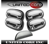 Ford F150 97-03 Cromo 4 Porta Manico Cover Cromo Portellone Leva Cover