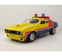 Ford Falcon Xb V8 Interceptor 1974 Giallo Blu Rosso Mad Max Simile Modello 1:18