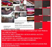 FORD FIESTA 2009 COPRISEDILI SERIE COMPLETA TONALITA' A SCELTA (NP 2.06-4.07)