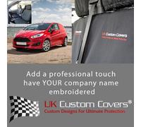 Ford Fiesta Furgone Base Modello Anteriore Seat Cover (2025 Su) Inc Ricamo 818