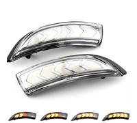 Valeo Set Indicatori Specchio LED Dynamic per Ford Fiesta MK6 08-16 Bianco