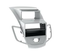 Ford Fiesta MK7 JA8 Placca Autoradio Montaggio Telaio 1-DIN 2-DIN Argento