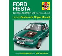 Ford Fiesta Petrol & Diesel (Oct 95 - Mar 02) Haynes Repair Manual (Tascabile)