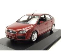 Ford Focus 2004 Rosso Scuro Metallico Modellino Auto 1:43 Maxichamps