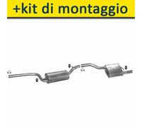 FORD FOCUS BERLINA 1.6 99HP 1998-2004 Il Sistema Di Silenziatori