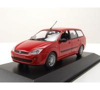 Ford Focus Familiare 1998 Rosso Modellino Auto 1:43 Maxichamps