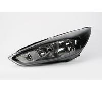 Ford Focus Faro Anteriore Sinistro Nero DRL 14-17 Hella OEM N/S