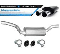 Ford Focus MK2 2.0 TDCi Senza FAP Silenziatore Centrale Con Omologazione E