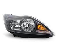 Ford Focus MK2 Faro Anteriore Destro Nero 08-10 passeggeri Destro O/S OEM Hella
