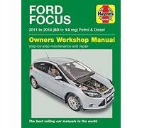 Ford Focus Petrol & Diesel (11 - 14) 60 To 14: 2011 - 2014