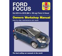 Peter Gill Ford Focus petrol & diesel (Oct '14-'18) 64 to 18 (Tascabile)
