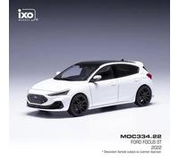 Ford Focus ST 2022 Bianco Metallico 1:43 Scala IXO MOC334