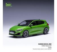 Ford Focus ST 2022 Verde Metallizzato 1:43 Scala IXO MOC333