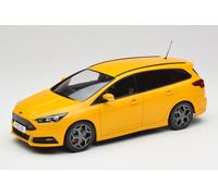 MODELLINO AUTO STATICO FORD FOCUS ST TURNIER 2014 GIALLO MODELLISMO SCALA 1/18