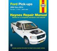 Ford full-size petrol pick-ups F-150 2WD & 4WD (2004-2014) Haynes Re (Tascabile)