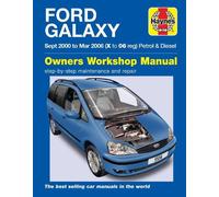 Ford Galaxy Petrol & Diesel (00 - 06) Haynes Repair Manual (Tascabile)