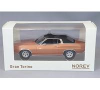 FORD GRAN TORINO marron 1/43 Jet Car 1974