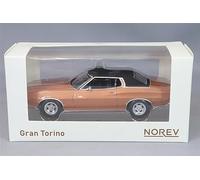 FORD GRAN TORINO marron 1/43 Jet Car 1974