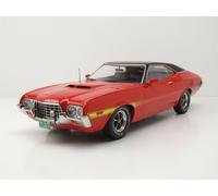 IXO 1/18 FORD GRAN TORINO COUPE 1972 ROSSO MODELLINO AUTO MODELLISMO STATICO