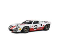 SOLIDO 1803010 FORD USA - GT40 MKI N 3 ERIC DEAN DESIGN 2015 - WHITE RED - 1/18