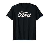 Ford - Logo bianco con scritta Maglietta