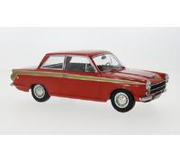 Ford Lotus Cortina MK I del 1966 rossa a 1/18 di Model Car Group MCG MCG18532