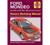 Ford Mondeo Petrol & Diesel (July 03 - 07) Haynes Repair Manual (Tascabile)
