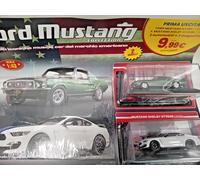 FORD MUSTANG 1' USCITA -MUSTANG GT390 + MUSTANG SHELBY GT350R -DE AGOSTINI 1:43