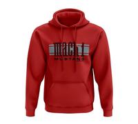 Ford Mustang 2024 Ltd Edition Mach 1 Felpa con cappuccio da uomo, Colore: rosso, XL