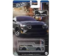 FORD MUSTANG 60 ANNI 5 Modelli DieCast 1/64 7cm Hot Wheels Silver Series