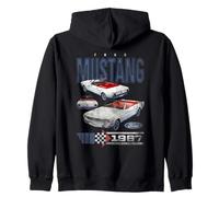 Ford Mustang 67 Felpa con Cappuccio