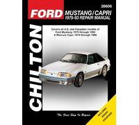Ford Mustang 79-93 & Mercury Capri 79-86 (Chilton) (Tascabile)